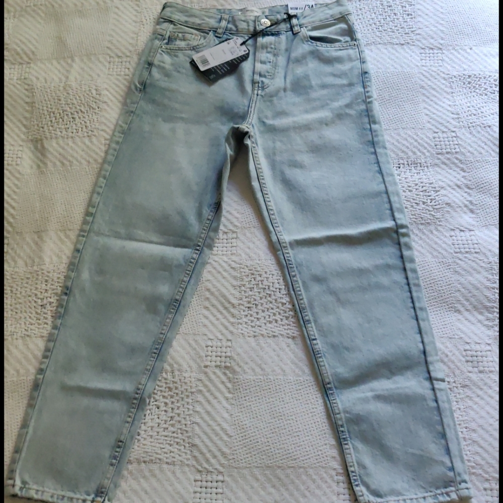 Mango 100% cotton jeans size US2/EUR34